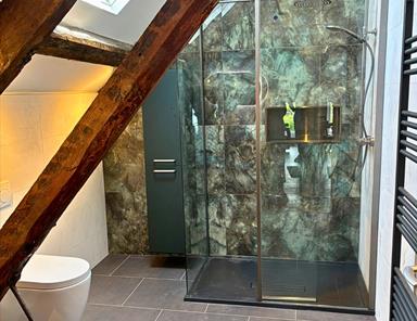 Labradorite Green Tiles - Mr & Mrs Quinn