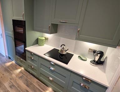 Bespoke Reed Green Shaker Kitchen - Mr & Mrs Reynolds