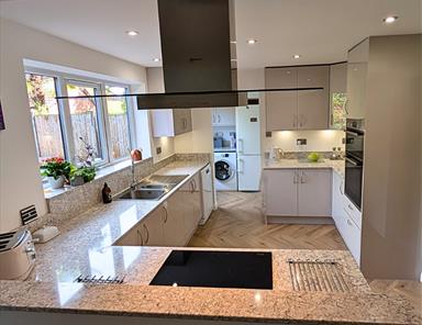 Cashmere Gloss Kitchen - Mr & Mrs Taylor