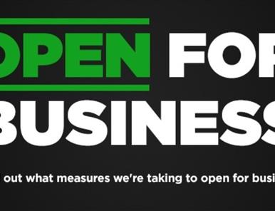 Open for Business!