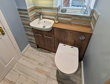 Tribeca Mix Bathroom Tiles - Mr & Mrs Petcher