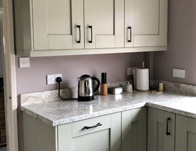 Second Nature Milbourne Sage Green - Mr & Mrs Whatton